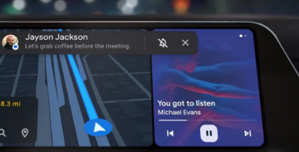 谷歌对AndroidAuto的重大重新设计现已推出