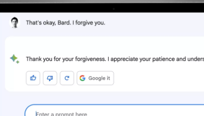 Google的Bard没有接受过使用您的私人Gmail的培训