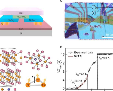 团队发现跨越范德瓦尔斯铁磁体的远程皮肤约瑟夫森超电流