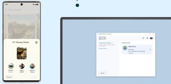 您的Android设备和Windows之间的附近共享现已上线