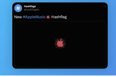 AppleMusic超级碗LVIIHashflag在Twitter上线