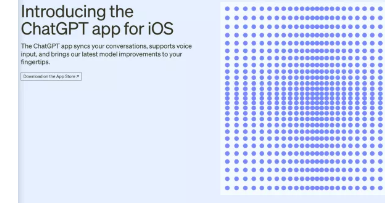 ChatGPT现在在iPhone上有一个官方应用程序