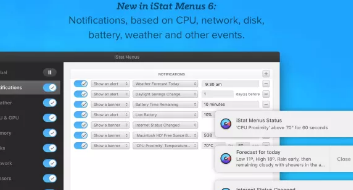 iStatMenus是一款性能监视器它是Mac改装者的梦想
