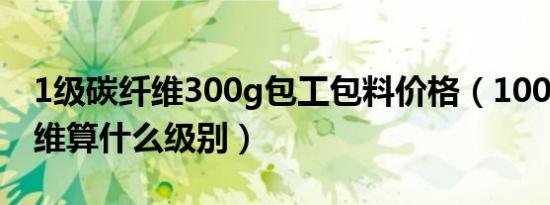 1级碳纤维300g包工包料价格（1000级碳纤维算什么级别）