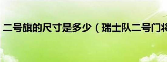 二号旗的尺寸是多少（瑞士队二号门将是谁）