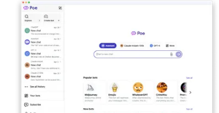 Poe的新桌面应用程序可让您在一个地方使用所有人工智能聊天机器人