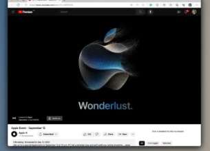 iPhone15下周发布之前YouTube上将举办Apple活动