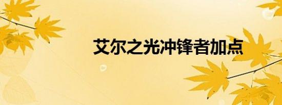 艾尔之光冲锋者加点