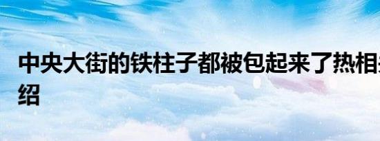 中央大街的铁柱子都被包起来了热相关内容介绍